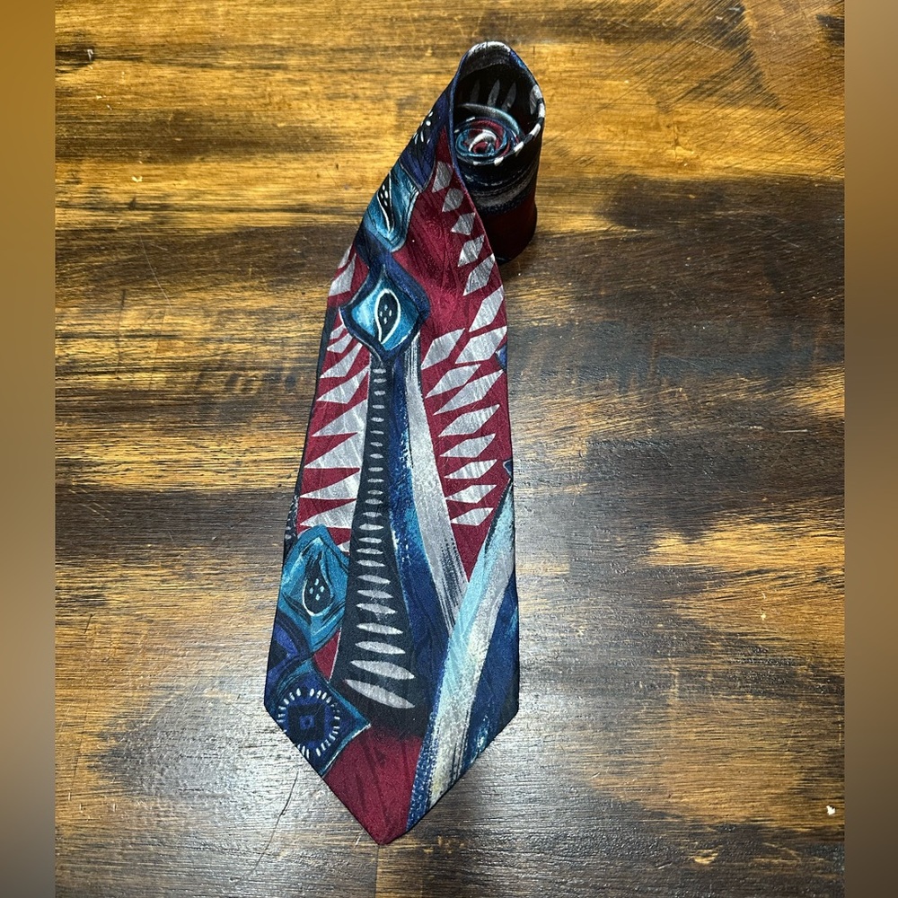 100% Silk Vintage yApre’ Dress Tie